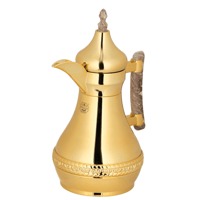 دلة حرارية ستيل بمقبض رخامي من السيف - سعة 0.35 لت...