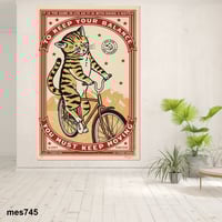 لوحة جدارية مطبوعة فنية وديكور - قطة