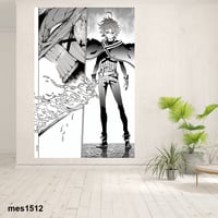 لوحة جدارية مطبوعة على لوح اكريلك من انمي Wistoria...