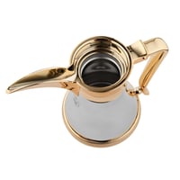 دلة حرارية ستيل من السيف - سعة 0.35 لتر - لون ذهبي...