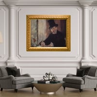 لوحة جدارية كلاسيكية مطبوعة ومغلفة بالزجاج - الفنا...