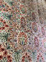 سجاد ايراني سراسر - صناعة و نسيج يدوي | مقاس: 4.1x...