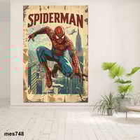 لوحة جدارية مطبوعة على لوح خشب MDF - سبايدر مان