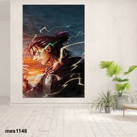 لوحة جدارية مطبوعة على لوح اكريلك من انمي هجوم الع...