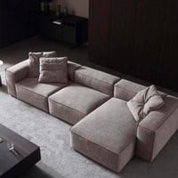 كنب زاوية مودرن - لون بيج