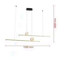 اضاءة سقف معلقة -انارة علاقي تصميم عصري وحديث