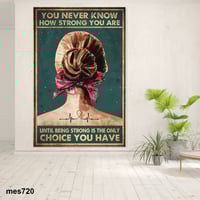 لوحة جدارية مطبوعة على لوح خشب MDF بنقش امرأه