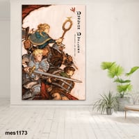 لوحة جدارية مطبوعة على لوح اكريلك من انمي لذيذ في...