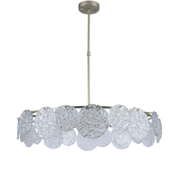 اضاءة سقف معلقة - ثريا علاقي تصميم مودرن - متوفرة...