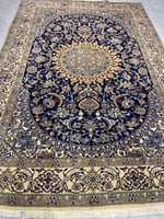 سجاد ايراني تبس نائين - صناعة و نسيج يدوي | مقاس:...