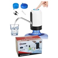 مضخة مياه محمولة من كراون - لون ابيض