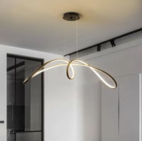 انارة سقف معلقة ثريا كونري عشوائي مودرن لون اسود -...