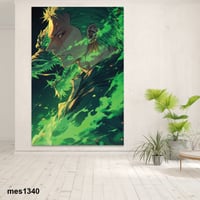 لوحة جدارية مطبوعة على لوح اكريلك من انمي One Piec...