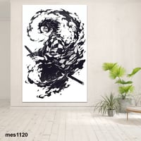 لوحة جدارية مطبوعة على لوح اكريلك من انمي قاتل الش...