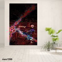 لوحة جدارية مطبوعة على لوح اكريلك من انمي Blue Loc...