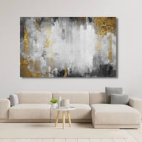 لوحة جدارية كنفاس مطبوعة وديكور فن معاصر