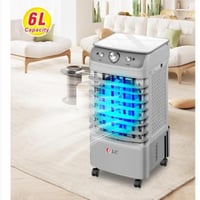 مكيف صحراوي - مبرد هواء من دي ال سي - سعة 6 لتر