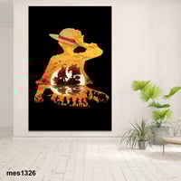 لوحة جدارية مطبوعة على لوح اكريلك من انمي One Piec...