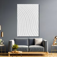 لوحة جدارية تشكيلية - فن تجريدي- مطبوعة على لوح اك...