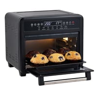 فرن وقلاية هوائية 2 في 1 مع ملحقات من كولين - سعة...