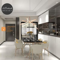 اضاءه سقف معلقة - ثريا علاق مودرن متداخله