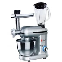 عجانة استيل مفرمة لحم وخلاط 3 في 1 من دي ال سي - 8...