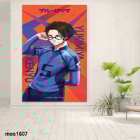 لوحة جدارية مطبوعة على لوح اكريلك من انمي Blue Loc...