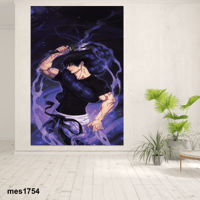 لوحة جدارية مطبوعة على لوح اكريلك من انمي Jujutsu...