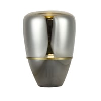 اضاءة ستاند ابجورة زجاجية مودرن تصميم عصري- لون فض...