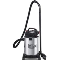 مكنسة كهربائية برميل استيل من بلاك اند ديكر - 30 ل...