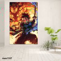 لوحة جدارية مطبوعة على لوح اكريلك من انمي قاتل الش...