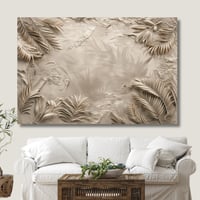 لوحة جدارية فنية مطبوعة - اوراق الشجر