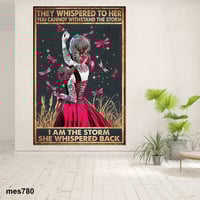 لوحة جدارية مطبوعة على لوح خشب MDF - امرأة