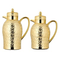 طقم ترمس حراري للقهوة والشاي من السيف - سعة 0.7 و...