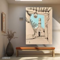 لوحة جدارية مطبوعة فنية وديكور - من التراث