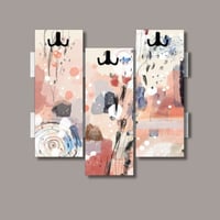 علاقات ملابس جدارية اكريلك - علاقات ديكور ولوحات ف...