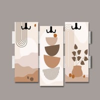 علاقات ملابس جدارية اكريلك - علاقات ديكور ولوحات ف...