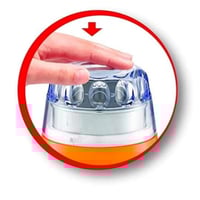 مطحنة قهوة كهربائية من مولينكس - سعة 50 غرام - 180...