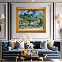 لوحة جدارية كلاسيكية مطبوعة ومغلفة بالزجاج - الفنا...