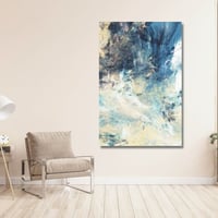 لوحة جدارية مطبوعة على لوح خشب MDF بنقش الفن التجر...