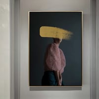 لوحة جدارية عصرية - صورة لفتاة مودرن