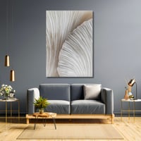 لوحة جدارية كنفاس مطبوعة وديكور فن تجريدي معاصر