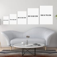 لوحة جدارية مطبوعة من اختيارك - اصنع لوحتك بنفسك