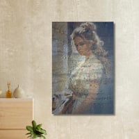 لوحة جدارية مطبوعة وديكور مجموعة الغموض