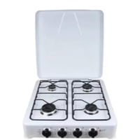 موقد غاز 4 شعلات من دي ال سي - لون ابيض
