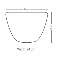 زبدية زجاج شفاف اخضر مذهب بتصميم عصري
