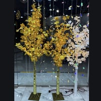 اشجار زينة باضاءة ليد LED - زينة رمضان ذهبي - 180...