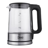 غلاية كهربائية زجاجية من جانو -سعة 1.7 لتر - 2200...