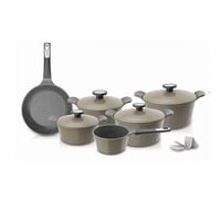 نيوفلام جرانيت إكسترما طقم قدور و أواني طبخ كوري 1...