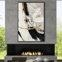 لوحة جدارية مطبوعة فن تجريدي معاصر